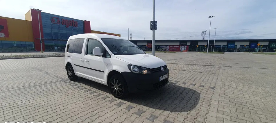 samochody osobowe Volkswagen Caddy cena 42900 przebieg: 207900, rok produkcji 2014 z Koszalin